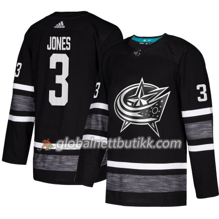 Columbus Blue Jackets Hockeydrakt Seth Jones 3 Svart 2019 NHL All-Star Adidas Authentic - Herre